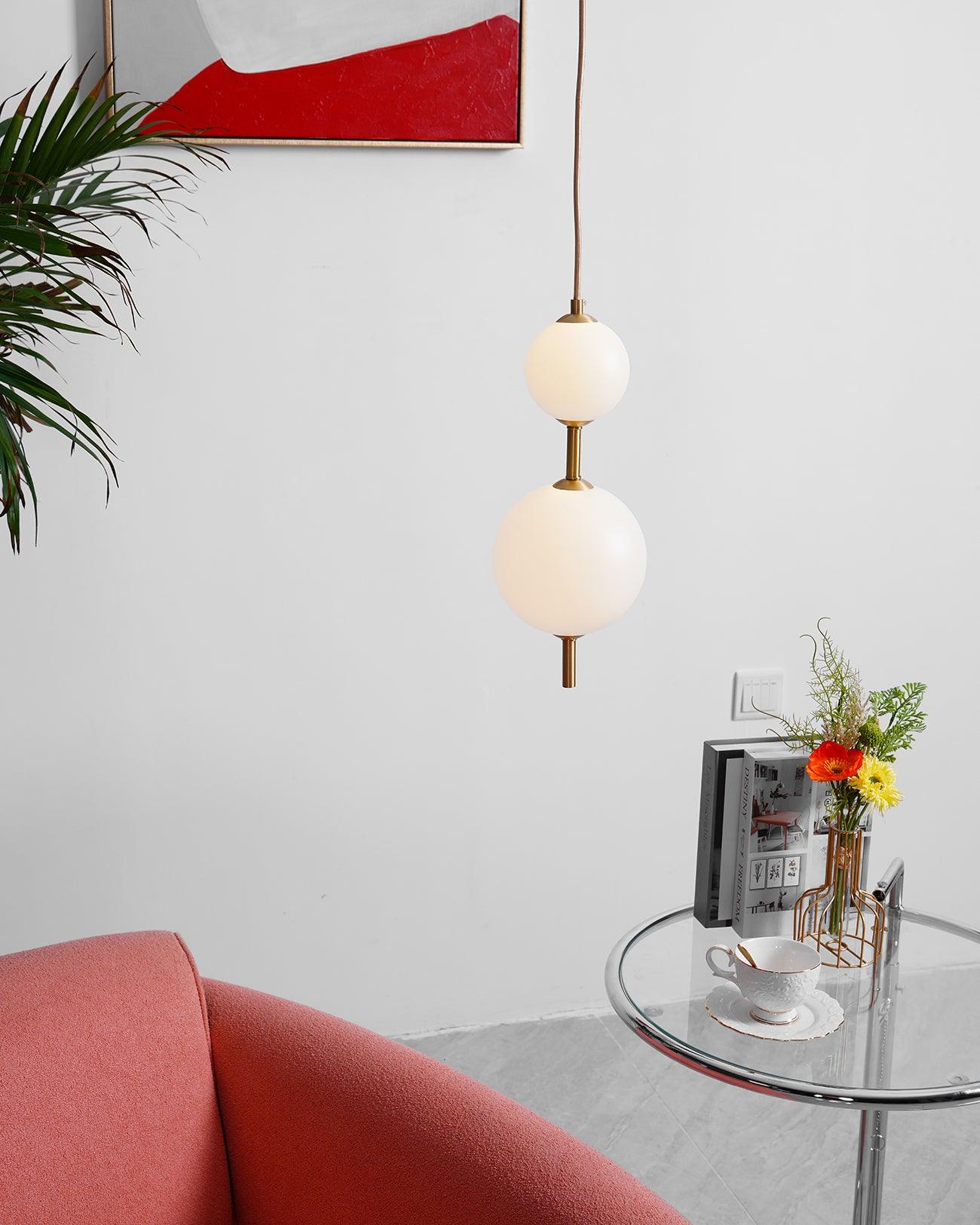 Vertical Globe Pendant Lamp - Lamp Outdoor