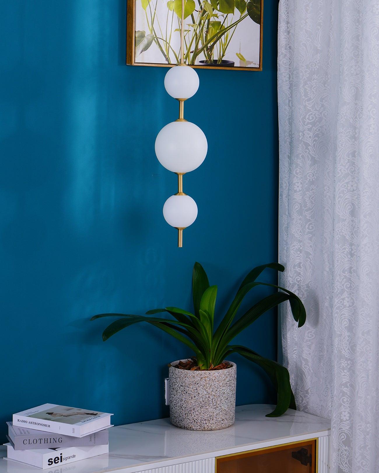Vertical Globe Pendant Lamp - Lamp Outdoor