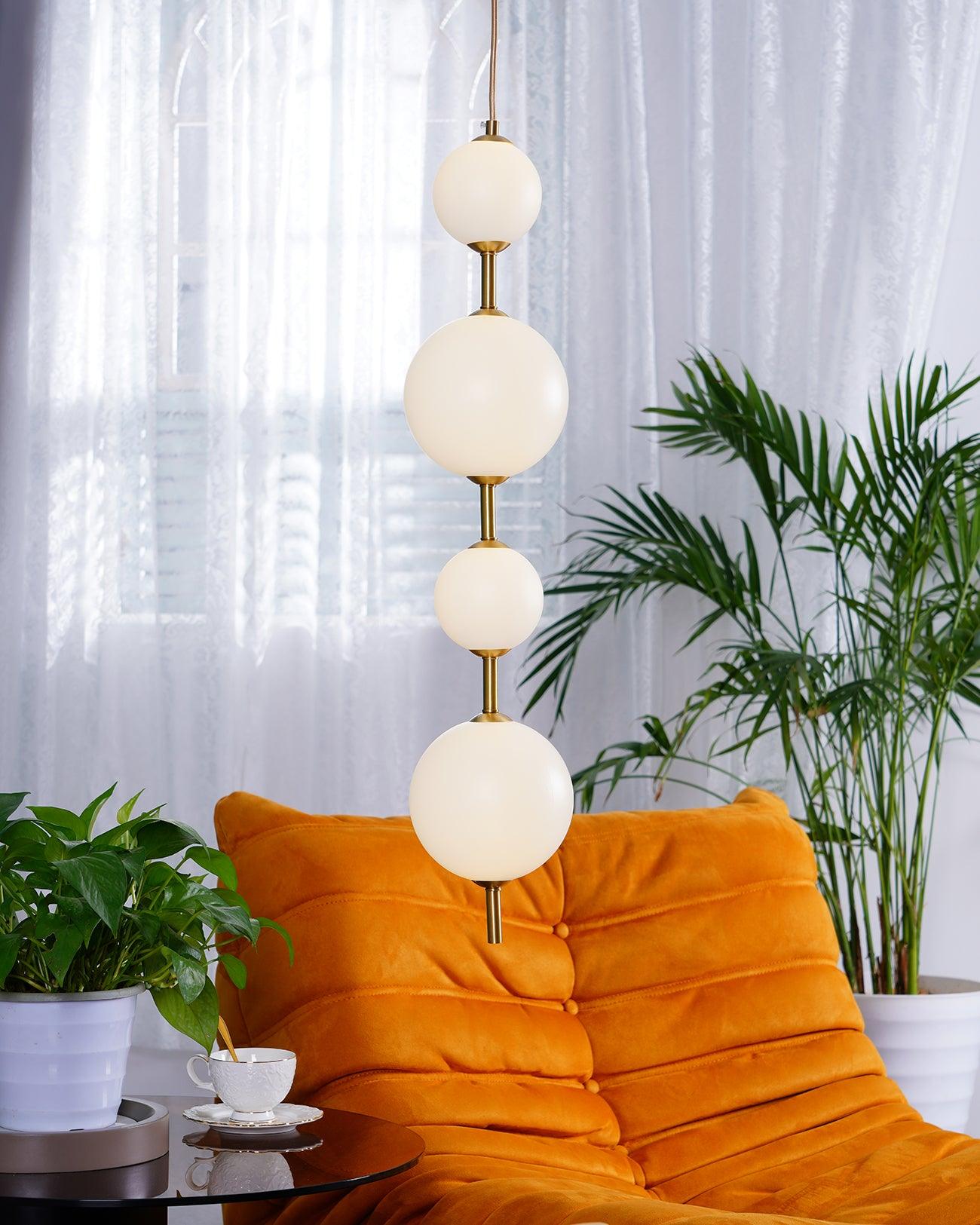 Vertical Globe Pendant Lamp - Lamp Outdoor