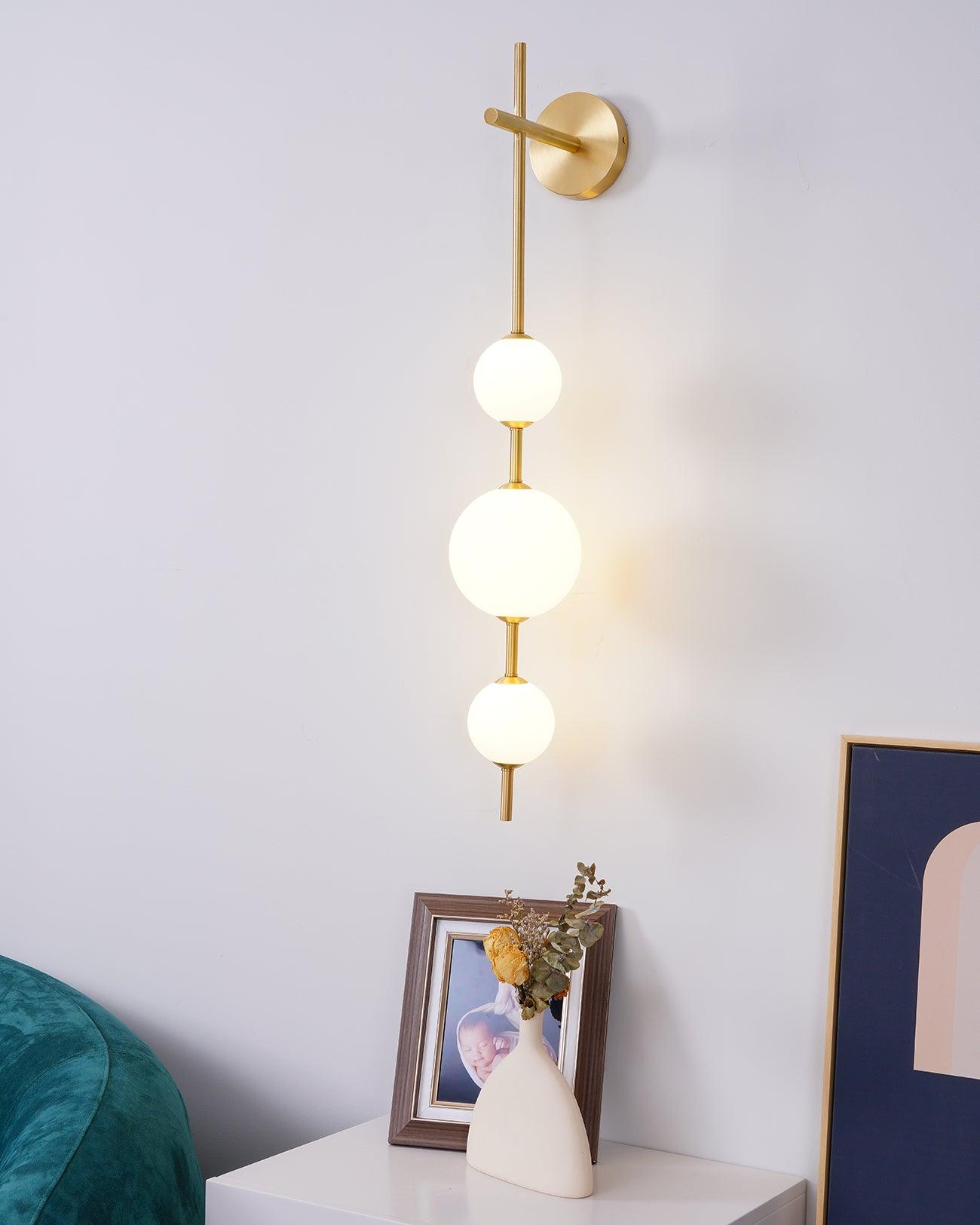 Vertical Globe Wall Lamp - Lamp Outdoor