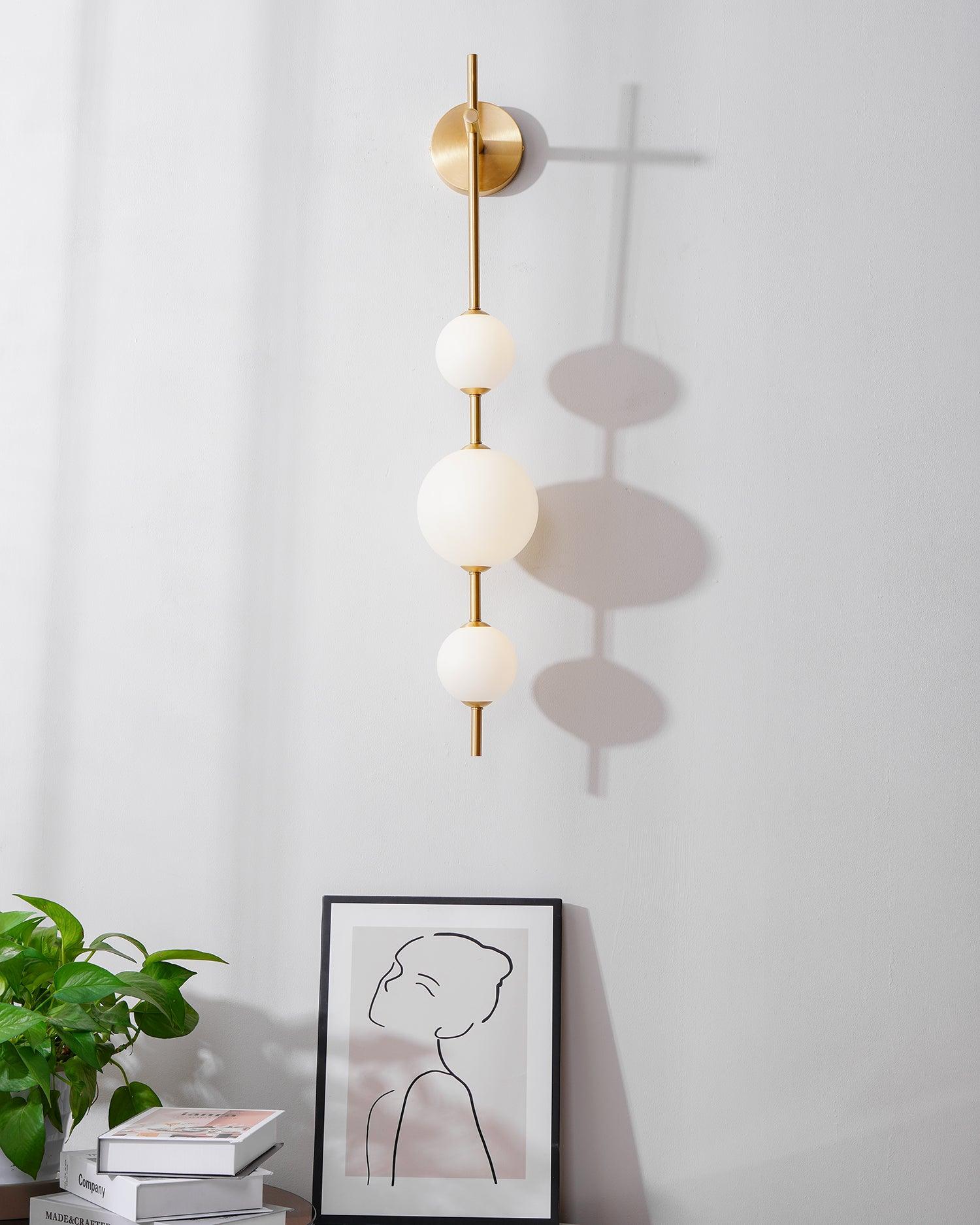 Vertical Globe Wall Lamp - Lamp Outdoor