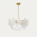 Leaf Vintage Glass Chandelier - Lamp Outdoor
