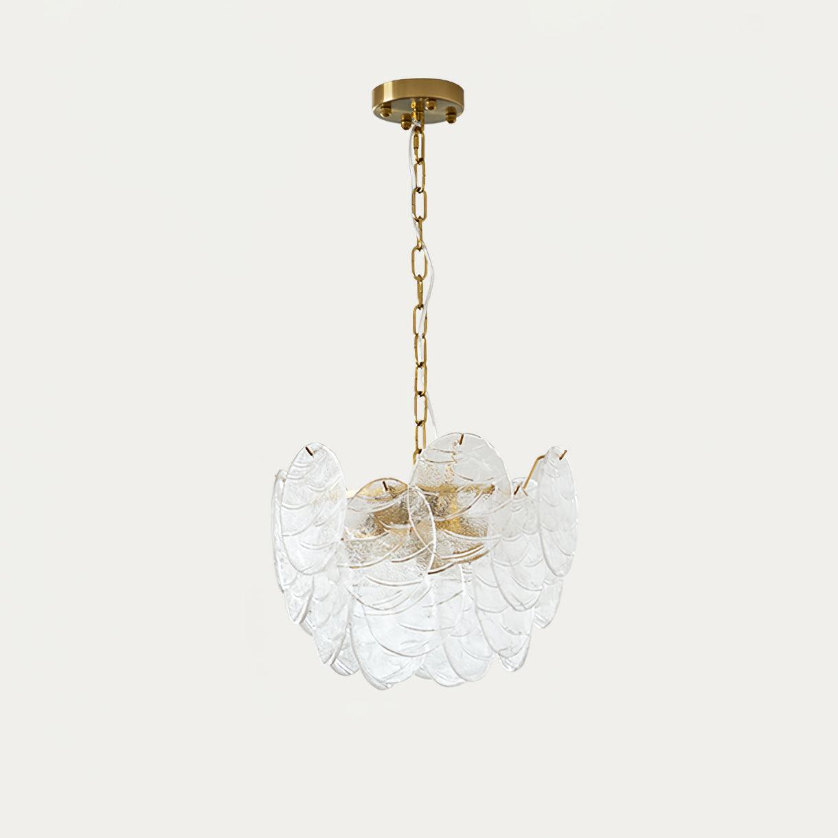 Leaf Vintage Glass Chandelier - Lamp Outdoor