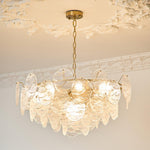Leaf Vintage Glass Chandelier - Lamp Outdoor