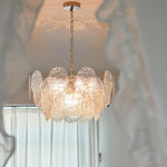 Leaf Vintage Glass Chandelier - Lamp Outdoor