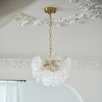 Leaf Vintage Glass Chandelier - Lamp Outdoor