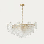 Leaf Vintage Glass Chandelier - Lamp Outdoor