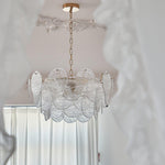 Leaf Vintage Glass Chandelier - Lamp Outdoor