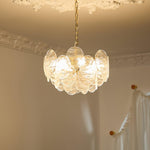 Leaf Vintage Glass Chandelier - Lamp Outdoor