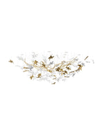 Arinan Floral Glass Chandelier - Lamp Outdoor