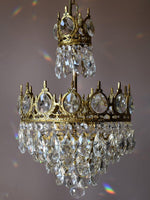 Vintage Crystal Chandelier - Lamp Outdoor