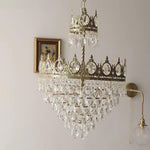 Vintage Crystal Chandelier - Lamp Outdoor