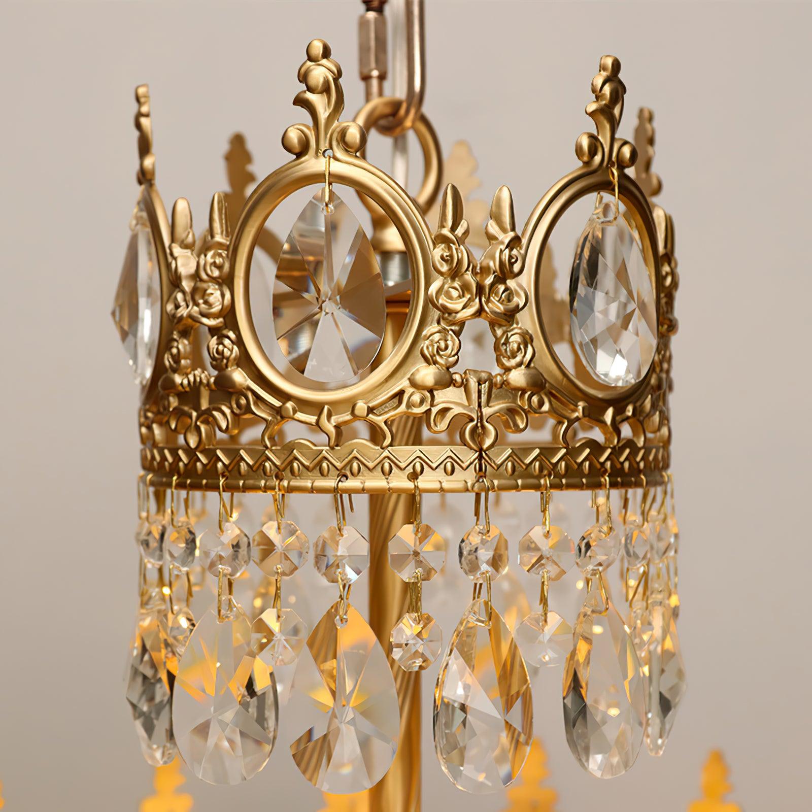 Vintage Crystal Chandelier - Lamp Outdoor