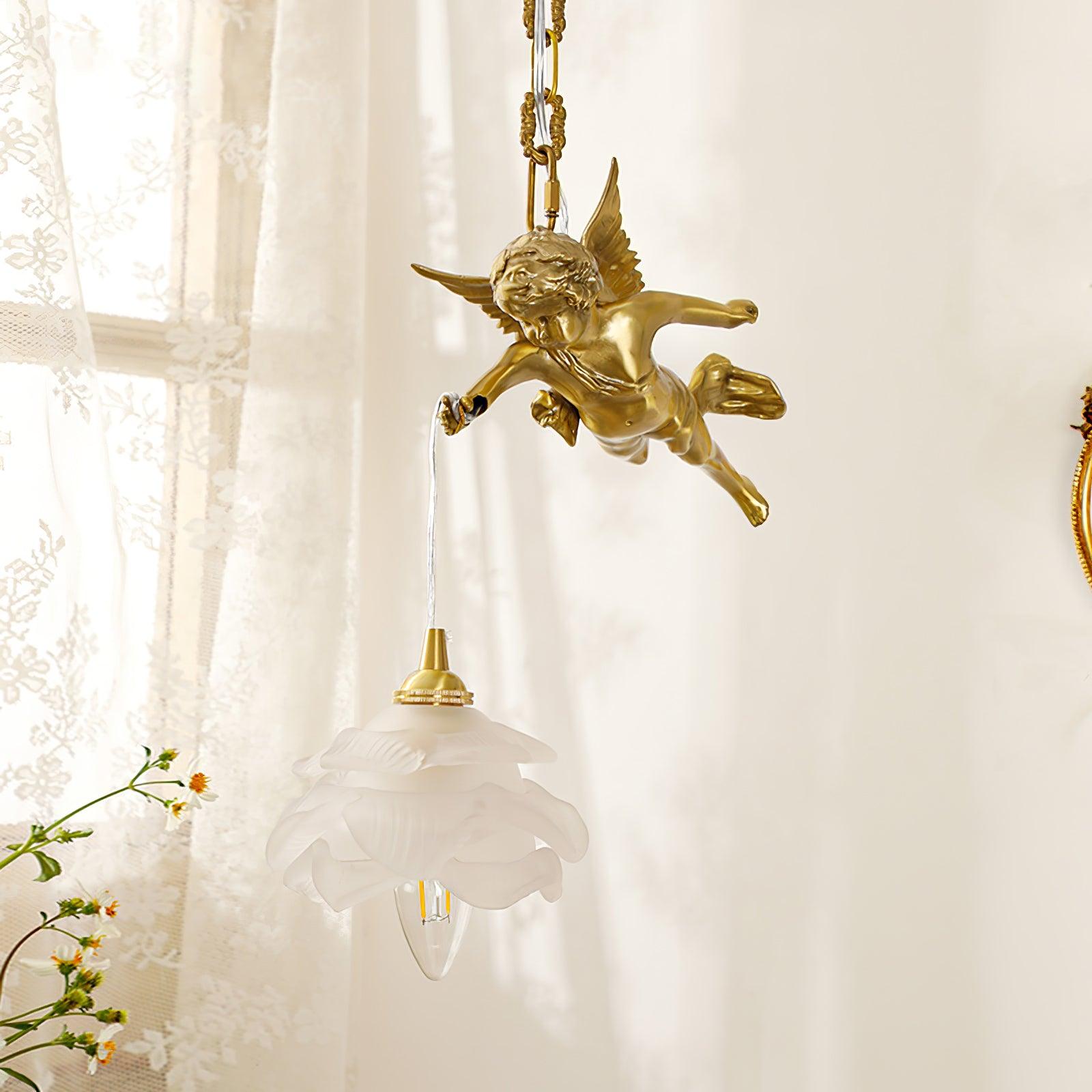 Vintage Angel Pendant Light - Lamp Outdoor
