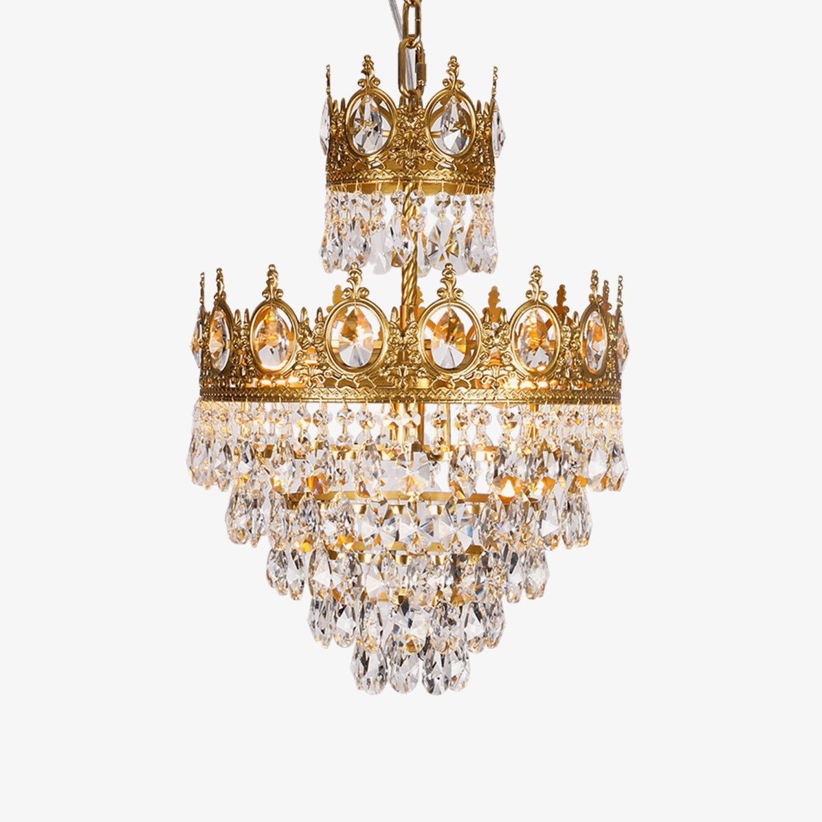 Vintage Crystal Chandelier - Lamp Outdoor
