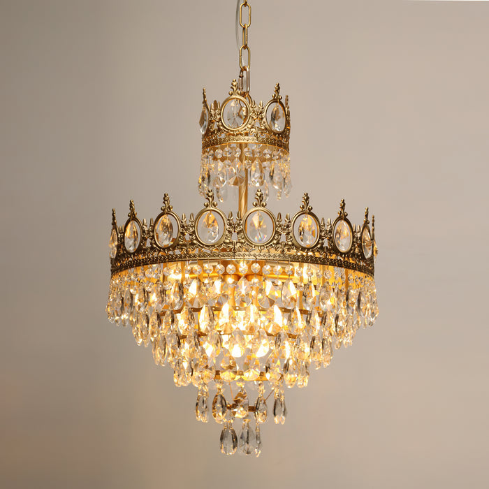 Vintage Crystal Chandelier - Lamp Outdoor