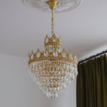 Vintage Crystal Chandelier - Lamp Outdoor