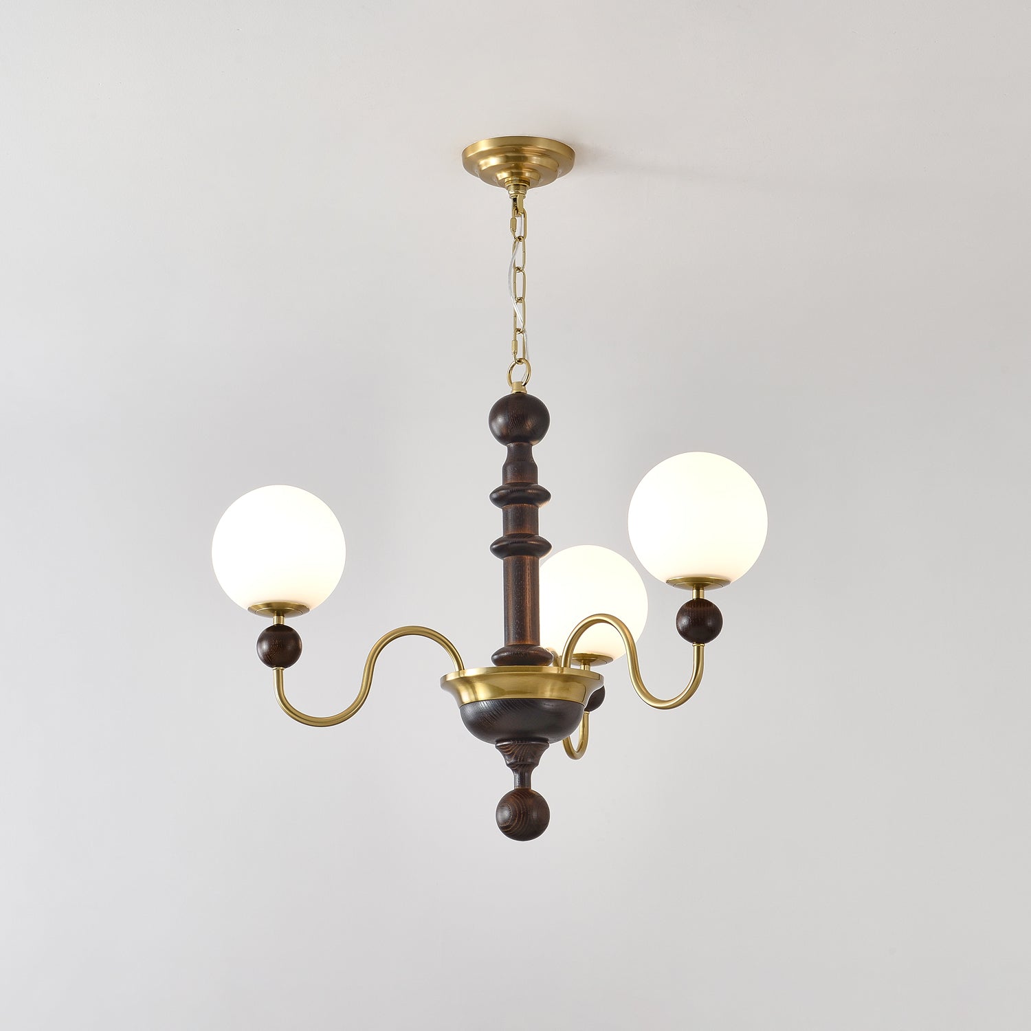 Aurora Chandelier Vintage Curved Sphere - Lamp Outdoor