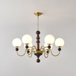 Aurora Chandelier Vintage Curved Sphere - Lamp Outdoor
