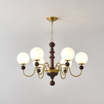 Aurora Chandelier Vintage Curved Sphere - Lamp Outdoor