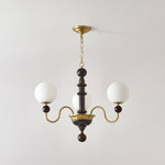 Aurora Chandelier Vintage Curved Sphere - Lamp Outdoor