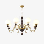 Aurora Chandelier Vintage Curved Sphere - Lamp Outdoor