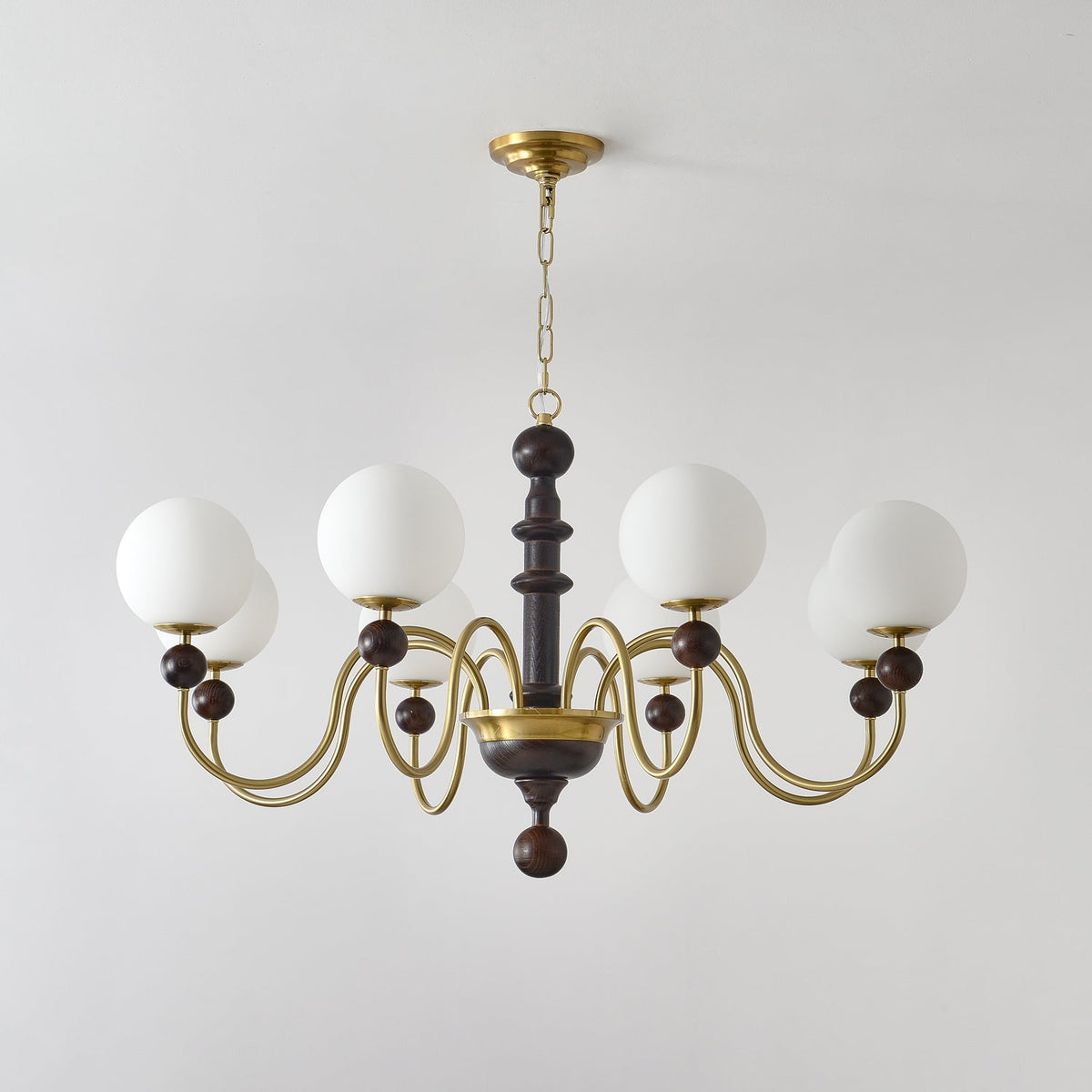 Aurora Chandelier Vintage Curved Sphere - Lamp Outdoor