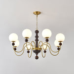 Aurora Chandelier Vintage Curved Sphere - Lamp Outdoor
