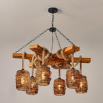 Vintage Farmhouse Chandelier - Lamp Outdoor