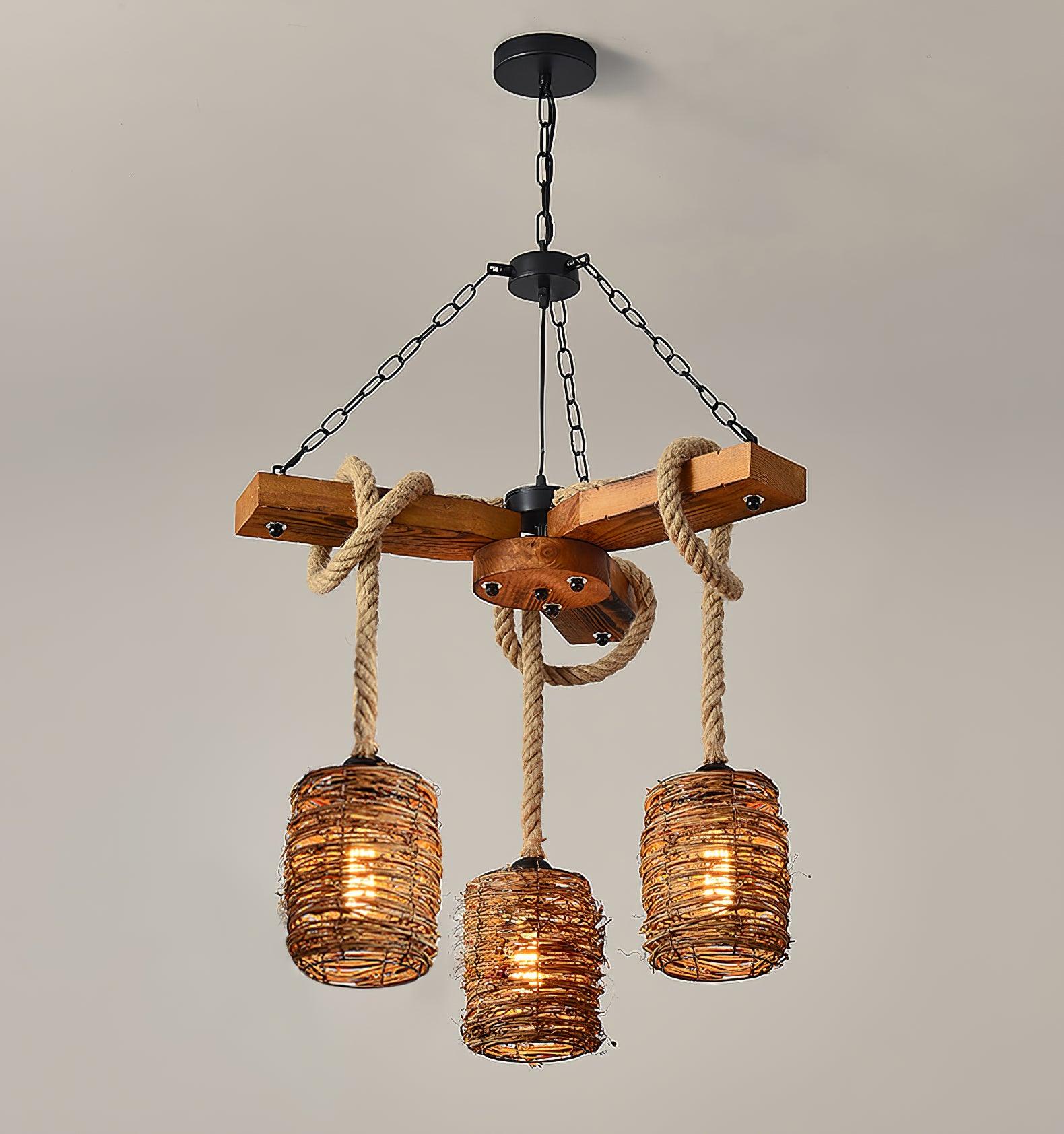 Vintage Farmhouse Chandelier - Lamp Outdoor