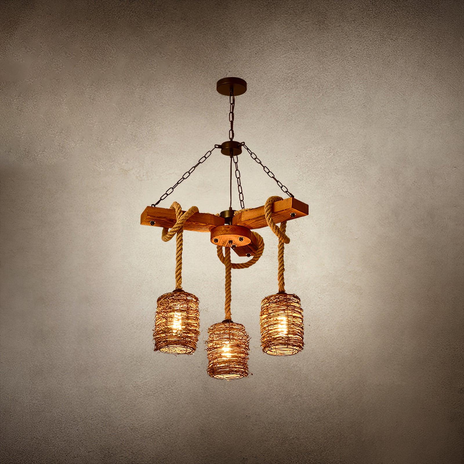 Vintage Farmhouse Chandelier - Lamp Outdoor
