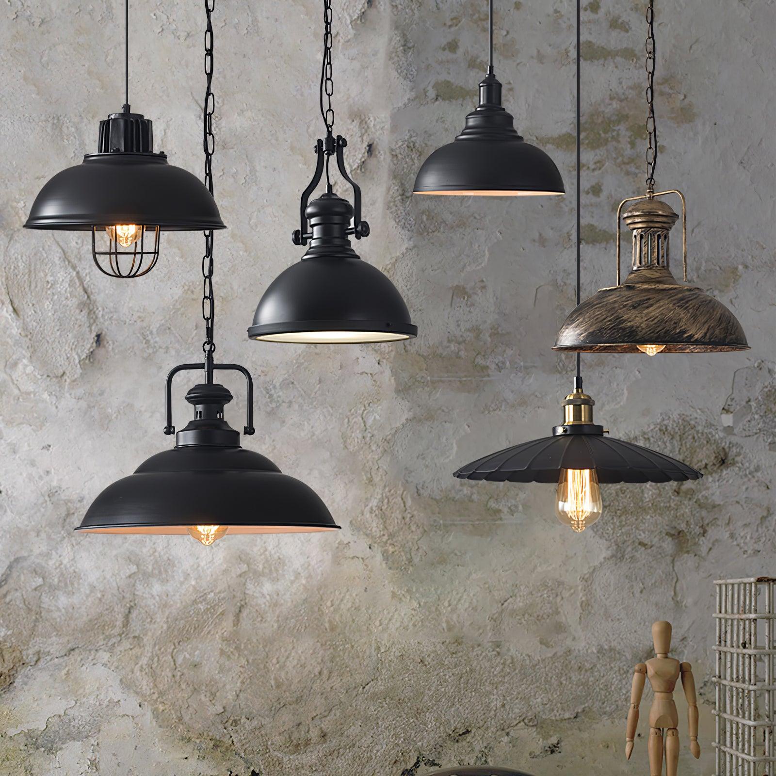 Vintage Industrial Collections Pendant Light - Lamp Outdoor
