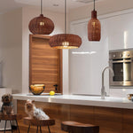 Vintage Rattan Pendant Lamp - Lamp Outdoor
