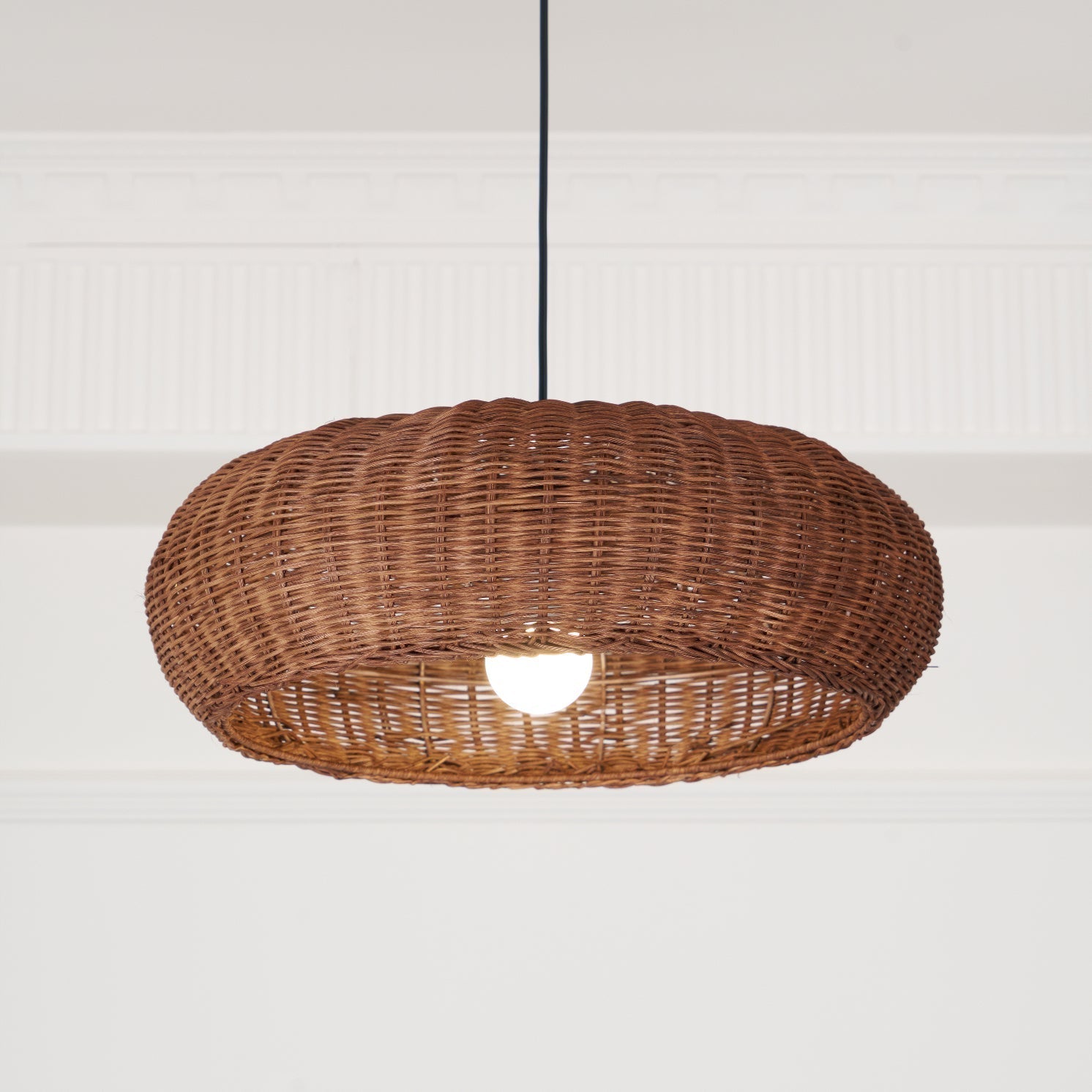 Vintage Rattan Pendant Lamp - Lamp Outdoor