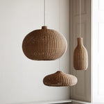 Vintage Rattan Pendant Lamp - Lamp Outdoor