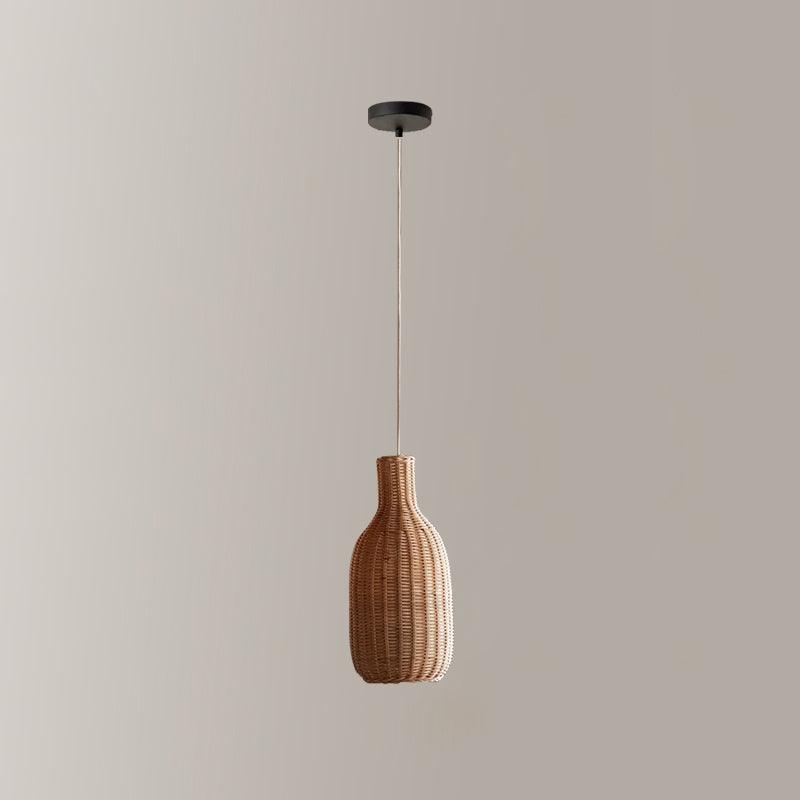 Vintage Rattan Pendant Lamp - Lamp Outdoor