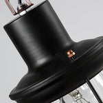Vintage Wood Glass Chandeliers - Lamp Outdoor