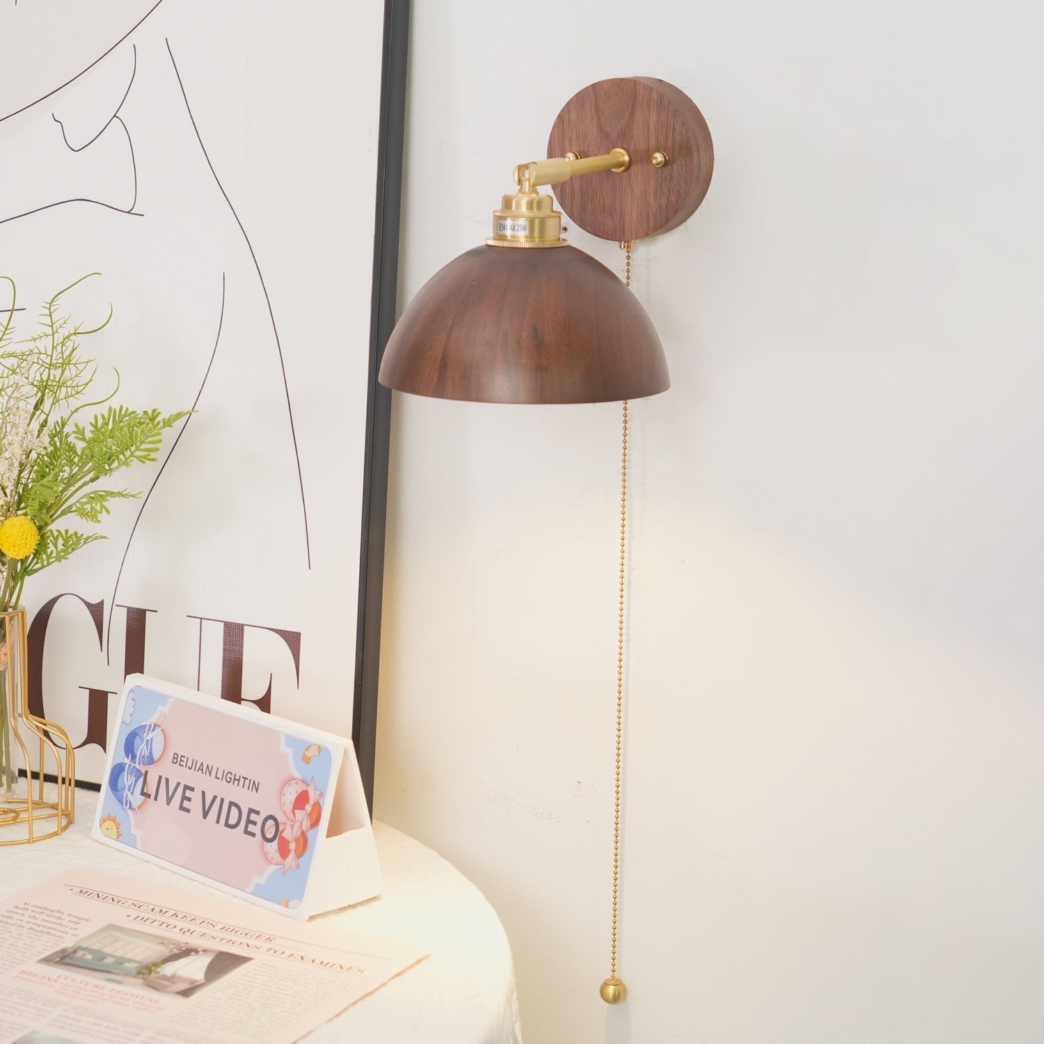 Rhett Pull Wall Lamp - Lamp Outdoor