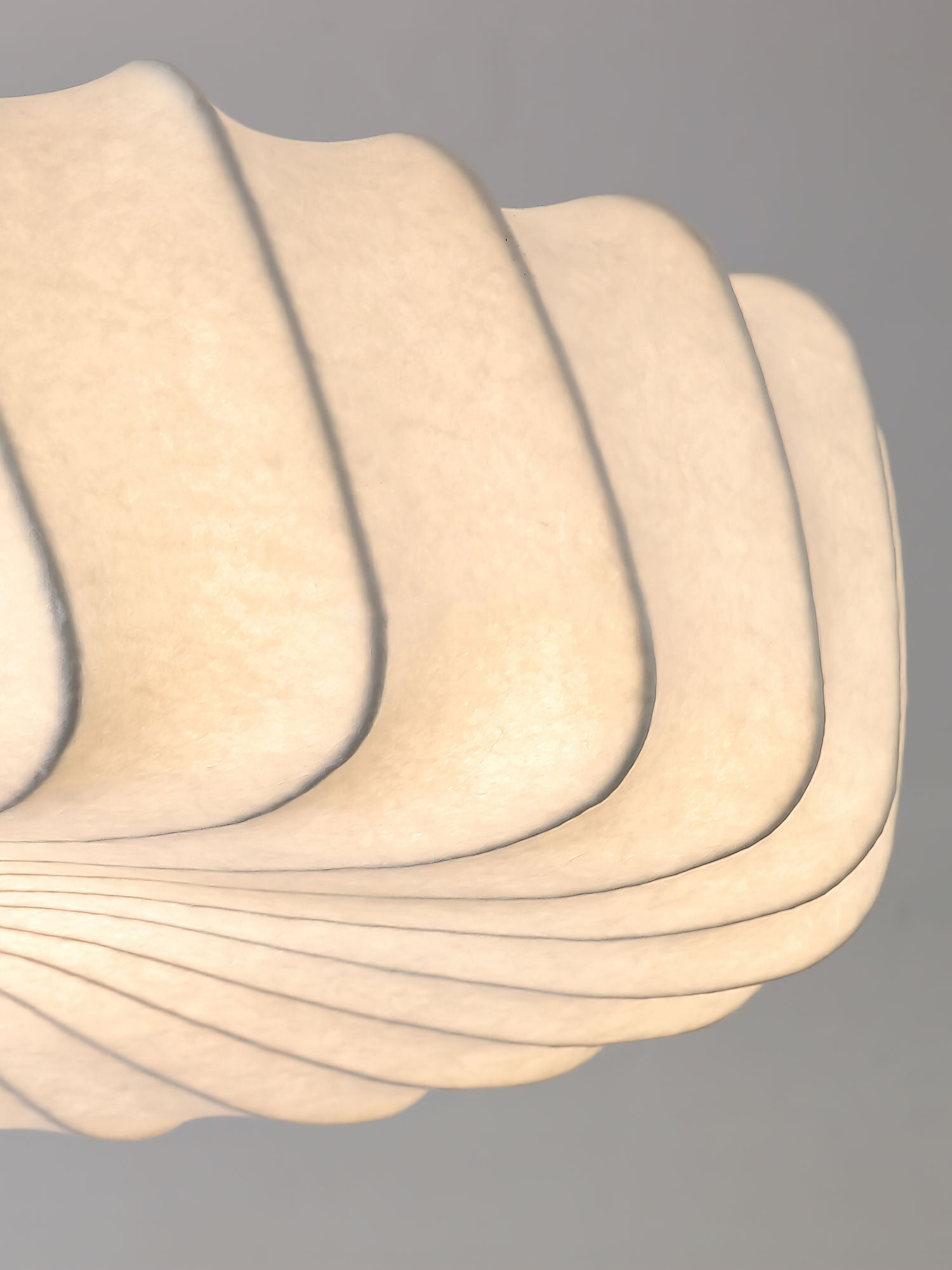 Zelore Swirl Fabric Bronze Pendant Light - Lamp Outdoor