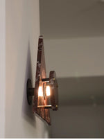 Pyramid Rustic Marble Wall Light - Lamp Outdoor