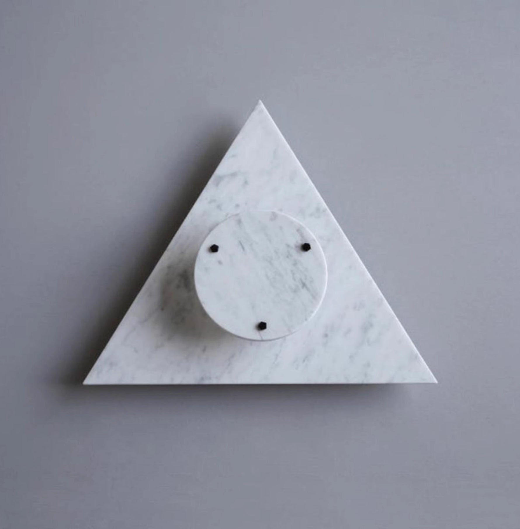 Pyramid Rustic Marble Wall Light - Lamp Outdoor