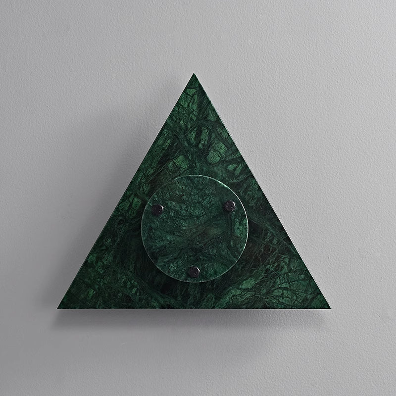 Pyramid Rustic Marble Wall Light - Lamp Outdoor