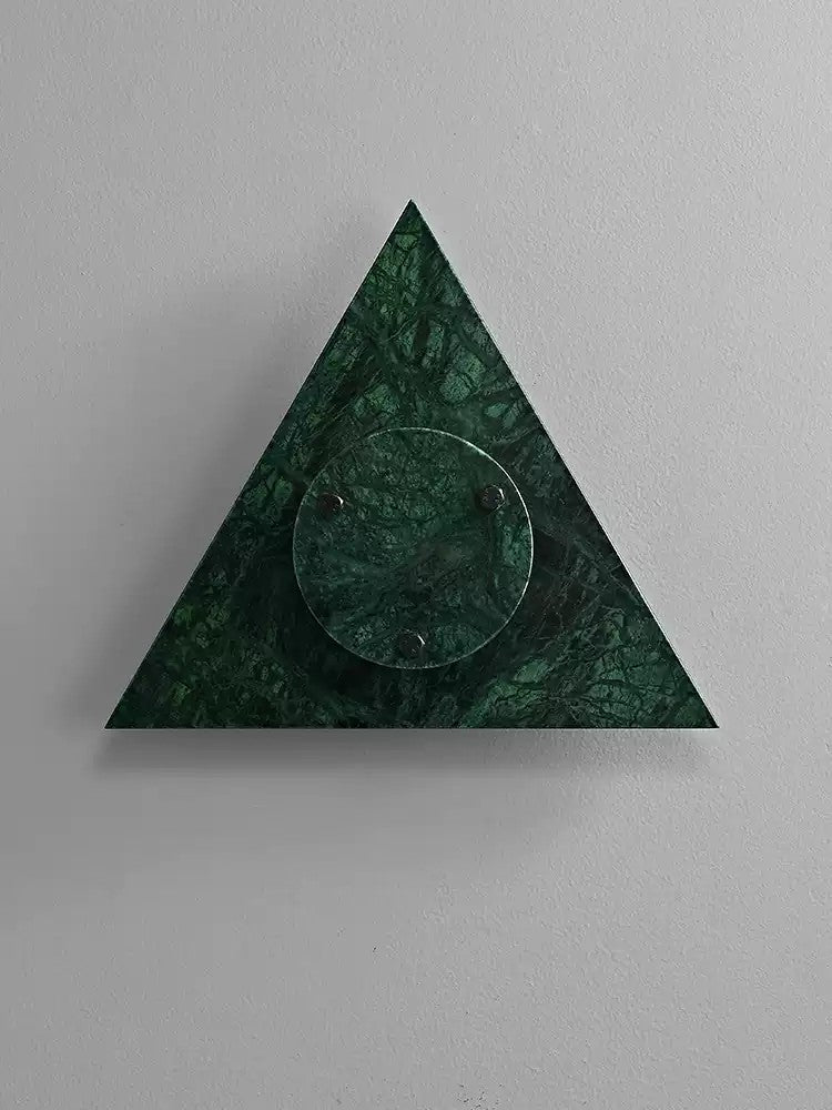 Pyramid Rustic Marble Wall Light - Lamp Outdoor