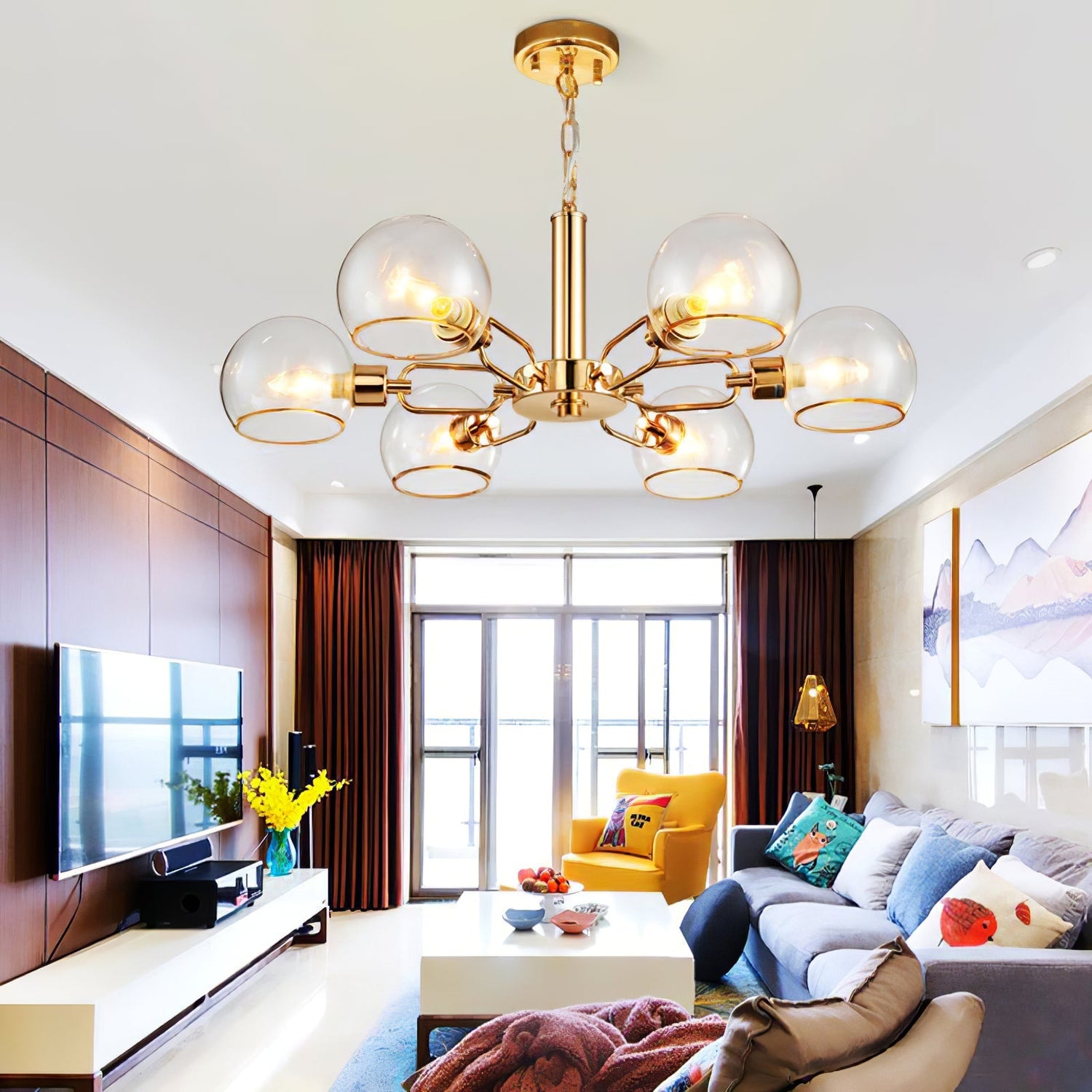 Vittali Contemporary Chandelier