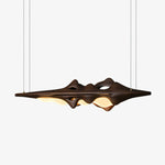 Ulsorira Topographic Wood Pendant Light - Lamp Outdoor