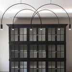 Solara Pendant Lamp Overlapping Cylinder Minimalist Dining Room - Letslighting