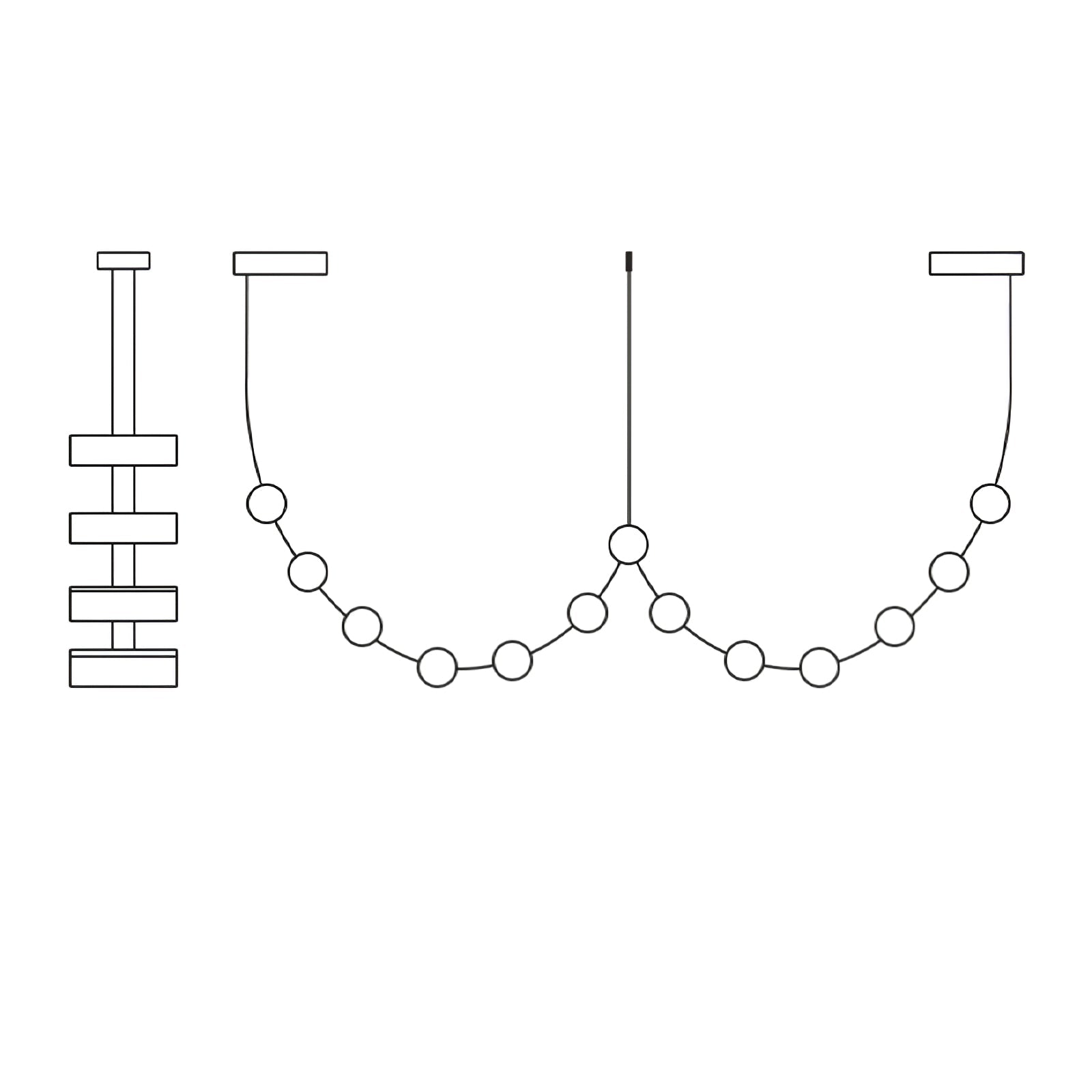 Flexura Modular Track Pendant Light - Lamp Outdoor