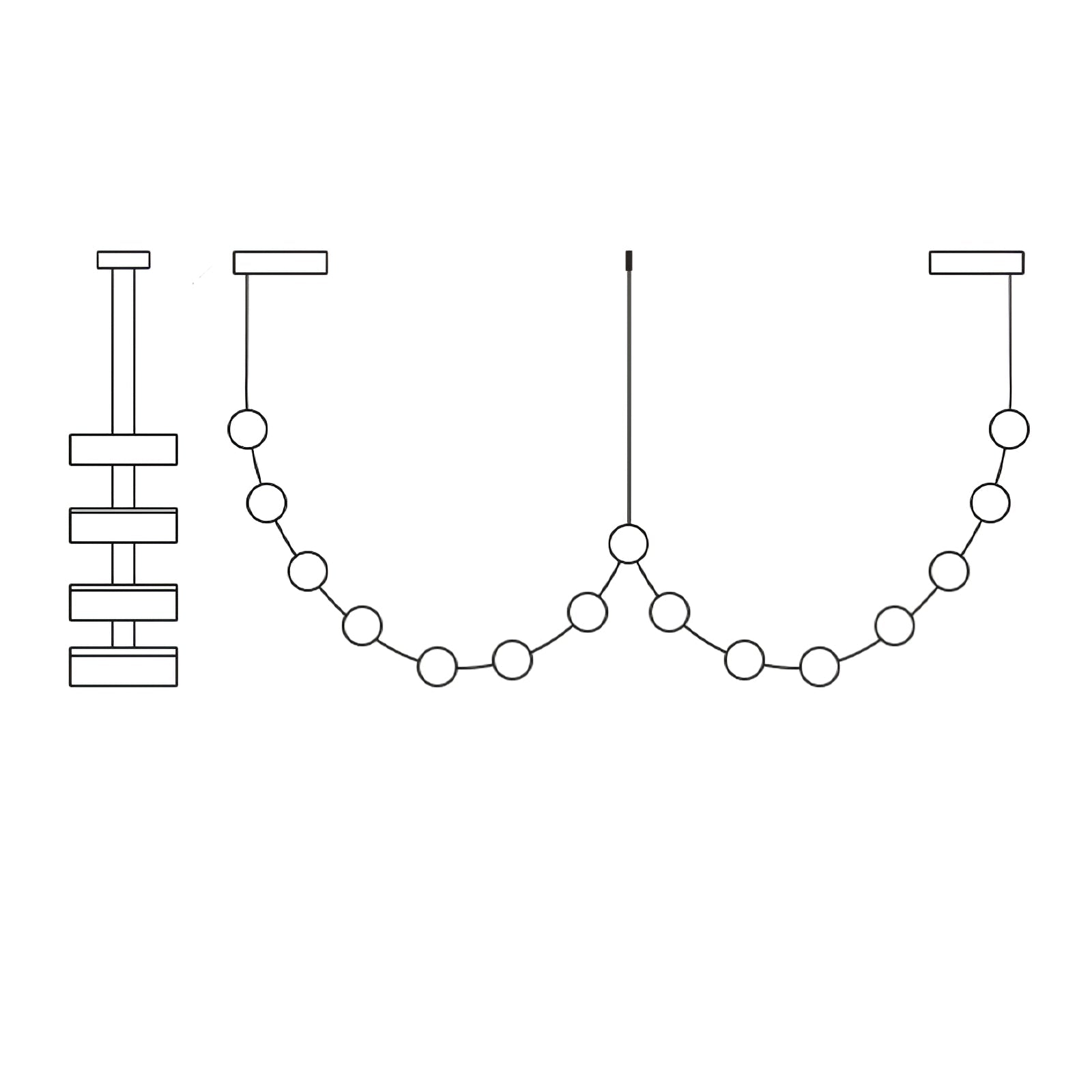 Flexura Modular Track Pendant Light - Lamp Outdoor