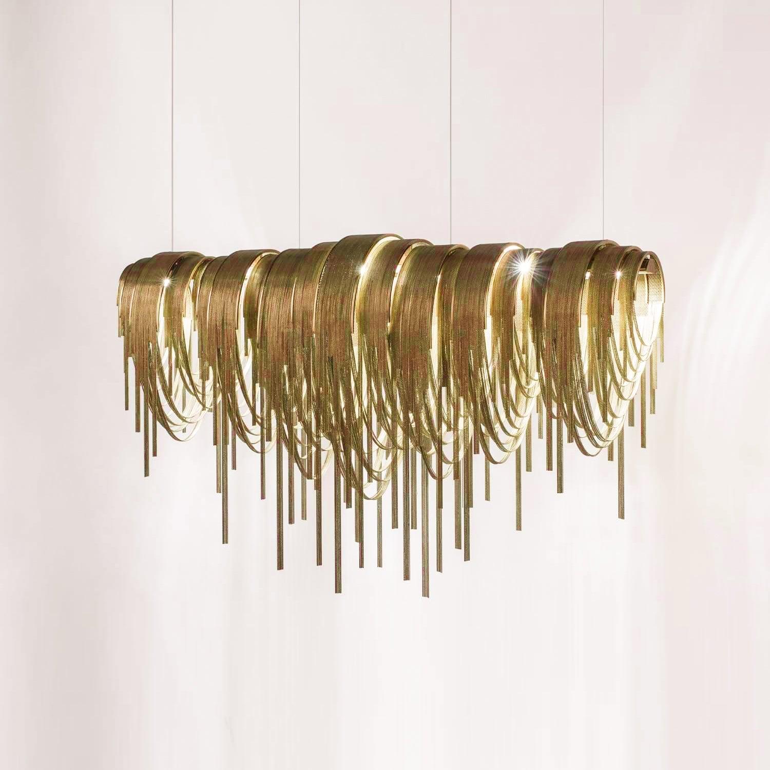 Length Chains Chandelier - Lamp Outdoor