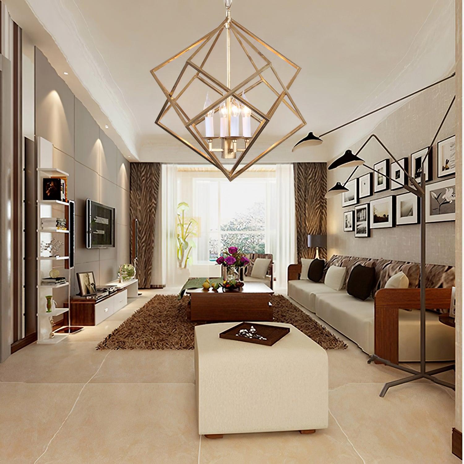 Voss Geometric Pendant Light - Lamp Outdoor